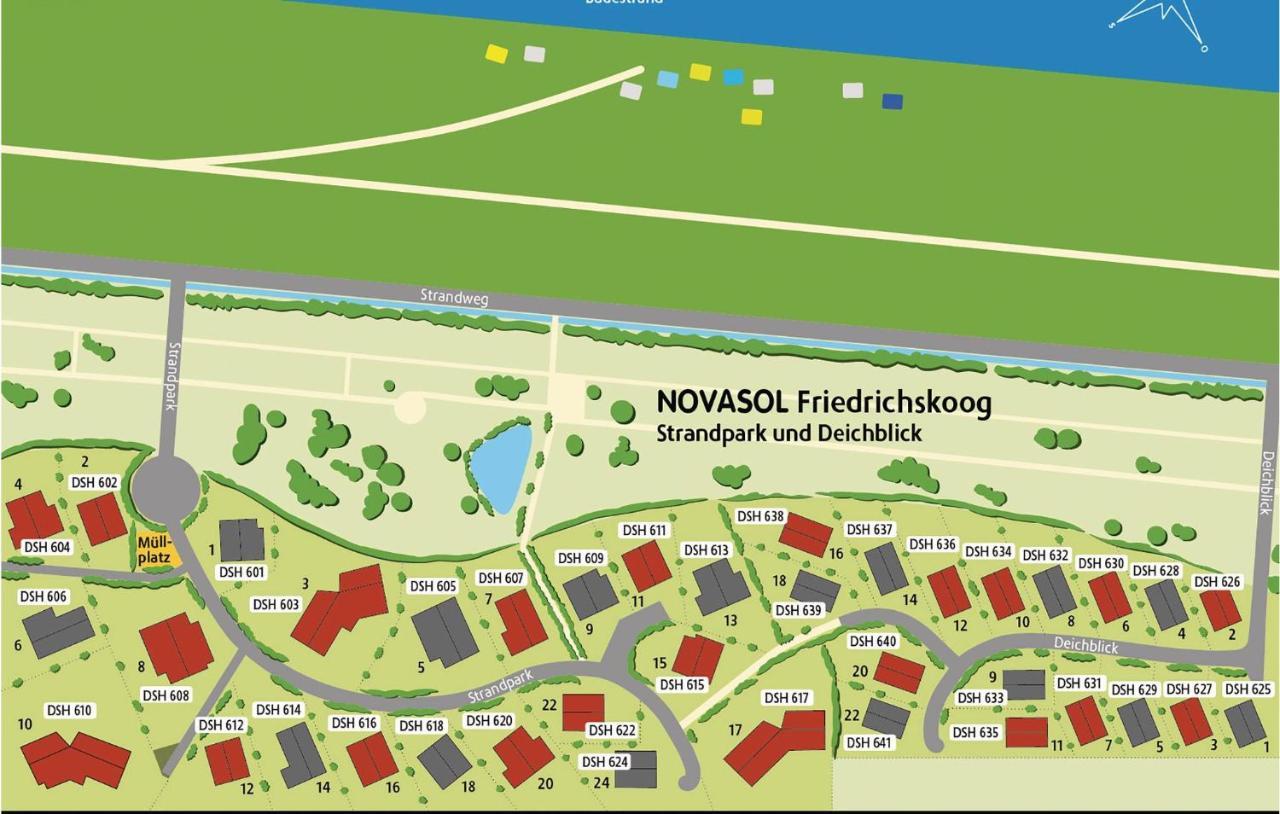Villa Friedrichskoog-Deichblick 3 Esterno foto